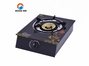 Tempered Glass Panel Gas Stove