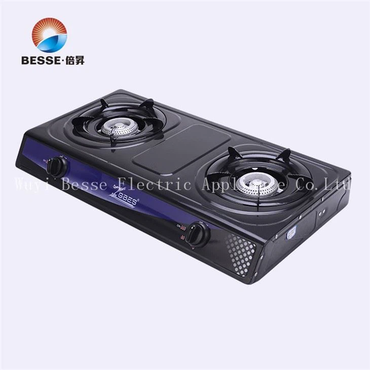 Bad Take Gas Stove.table Hob,stainless Stell Panel & 2 Burners /ZG-2050B,