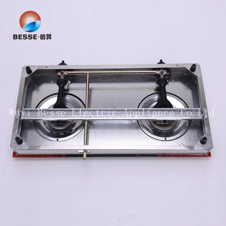 Glass Double Burners Table Gas Stove Glass Double Burners Table Gas Stove