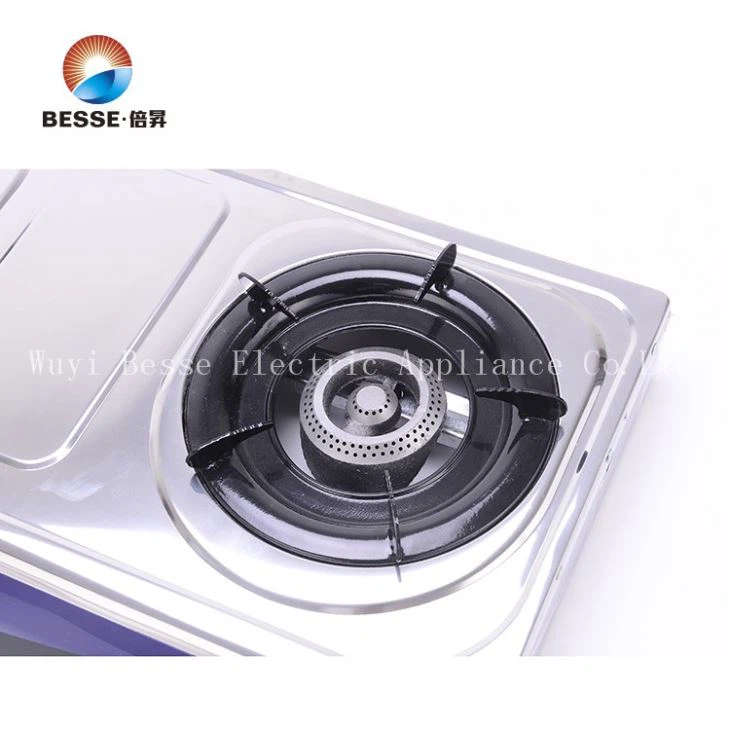 LPG Cooker Stainless Steel Gas Burner Africa Popular 2050 Silver