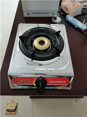 Table Gas Stove Customized Brand Cheaper Burner Powder Coated ABS Knob