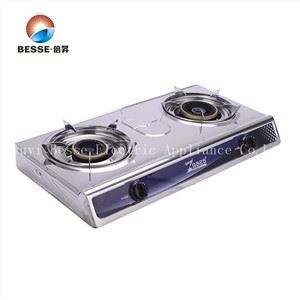 Different Size Burners Stainless Steel Gas Cooker