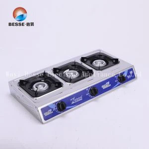 Triple Burner Gas Stove For Home Use Factory Wholesale Product (ZG-3092)