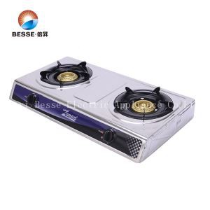 KITCHENWARE, Gas Stove With Double Burners, Durable In Use
