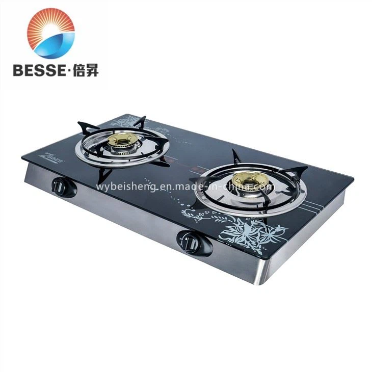 Special Potholder Glass Panel Gas Stove/hob/cooker(ZG-3086)